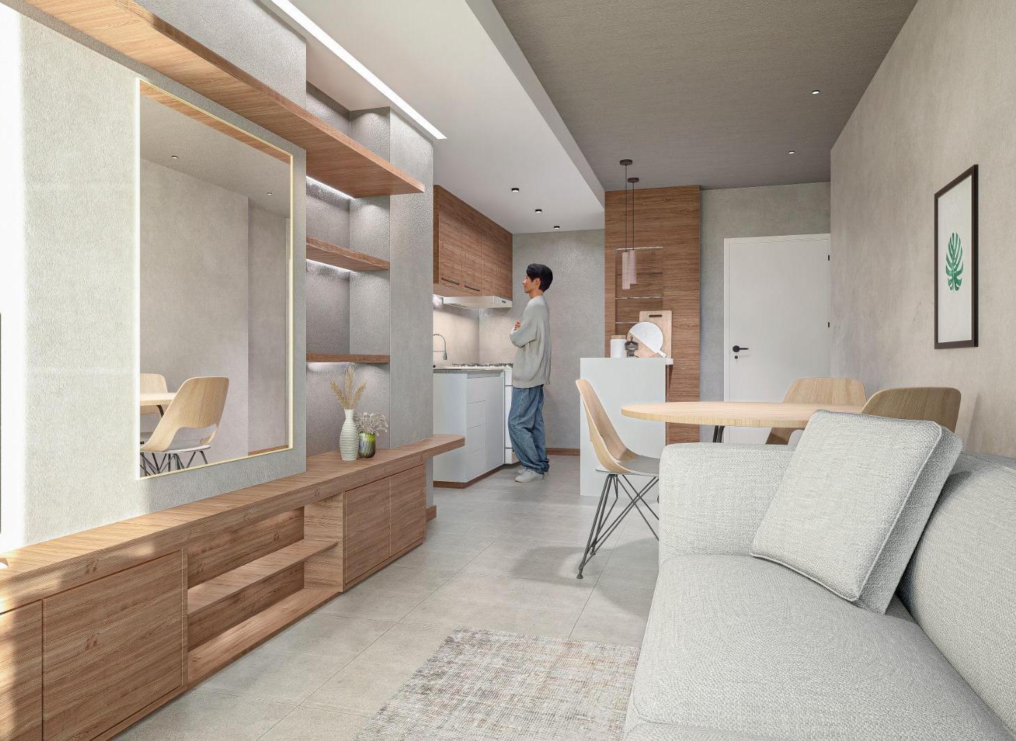 Foto de Departamento en venta estrenar de un dormitorio balcon al contrafrente, imagen 1