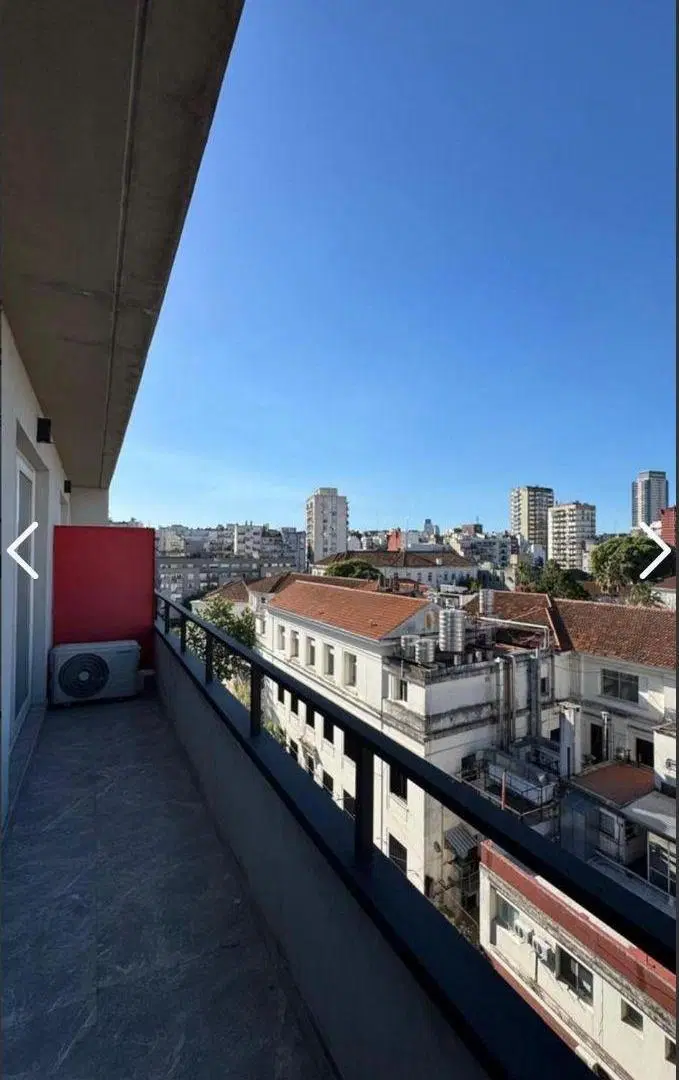 Departamento en alquiler en Recoleta. Dos ambientes . A estrenar. 5
