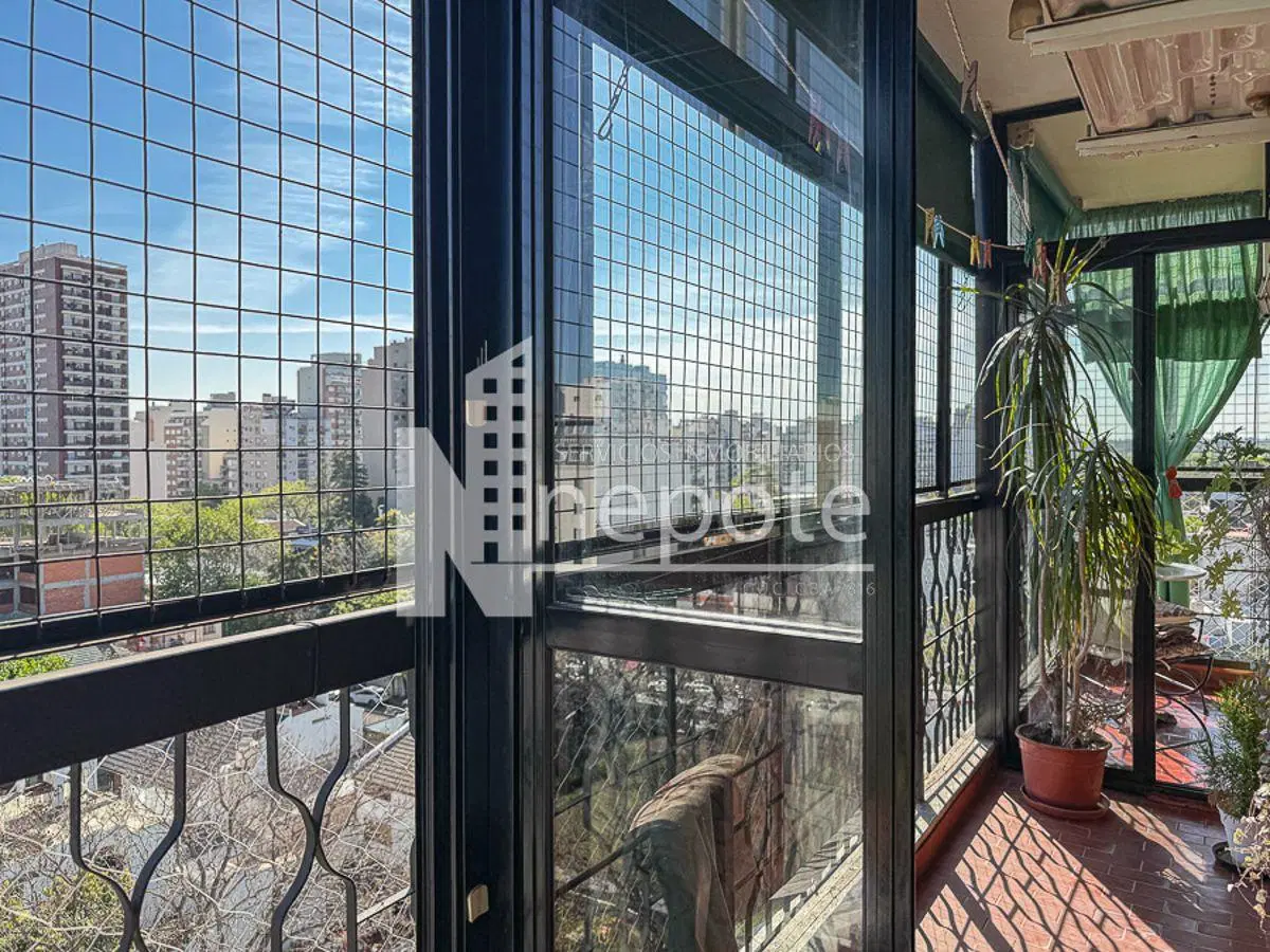 Departamento 3 Ambientes Piso Alto Vista Plaza Cochera Cubierta Villa Urquiza Oportunidad Apto 5