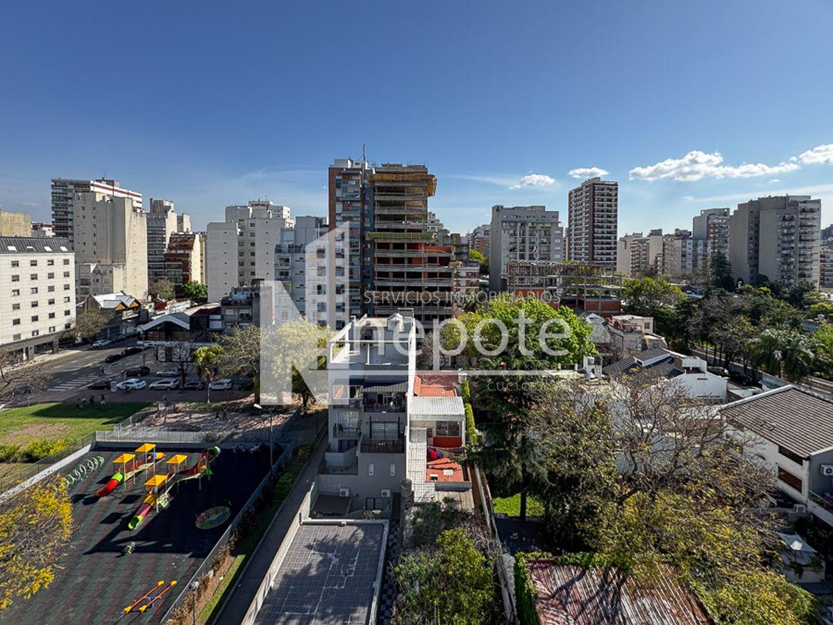 Departamento 3 Ambientes Piso Alto Vista Plaza Cochera Cubierta Villa Urquiza Oportunidad Apto