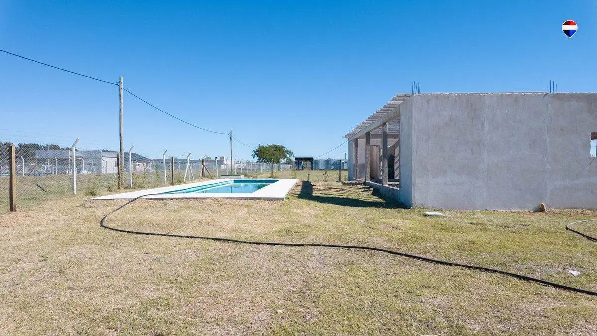 VENTA LOTE DOBLE 600 M2 CON PILETA + OBRA AVANZADA 5