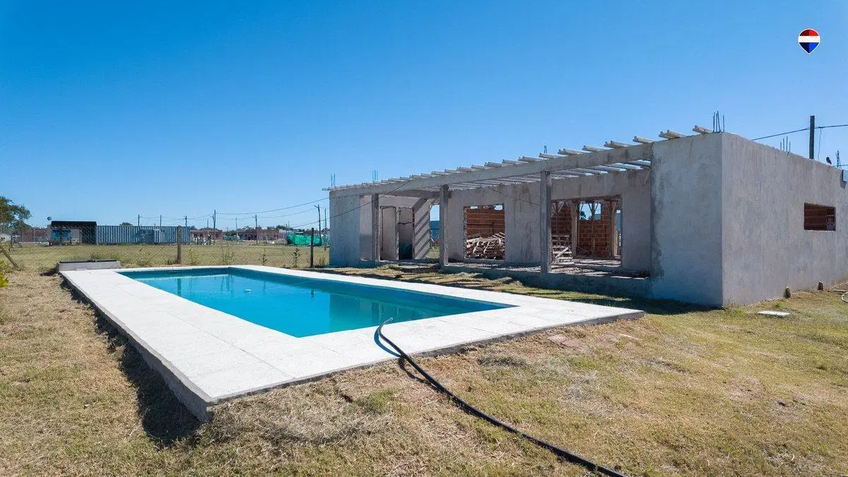 VENTA LOTE DOBLE 600 M2 CON PILETA + OBRA AVANZADA 3