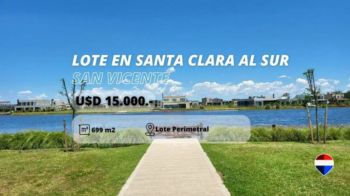 LOTE EN VENTA EN SANTA CLARA AL SUR OPORTUNIDAD 2