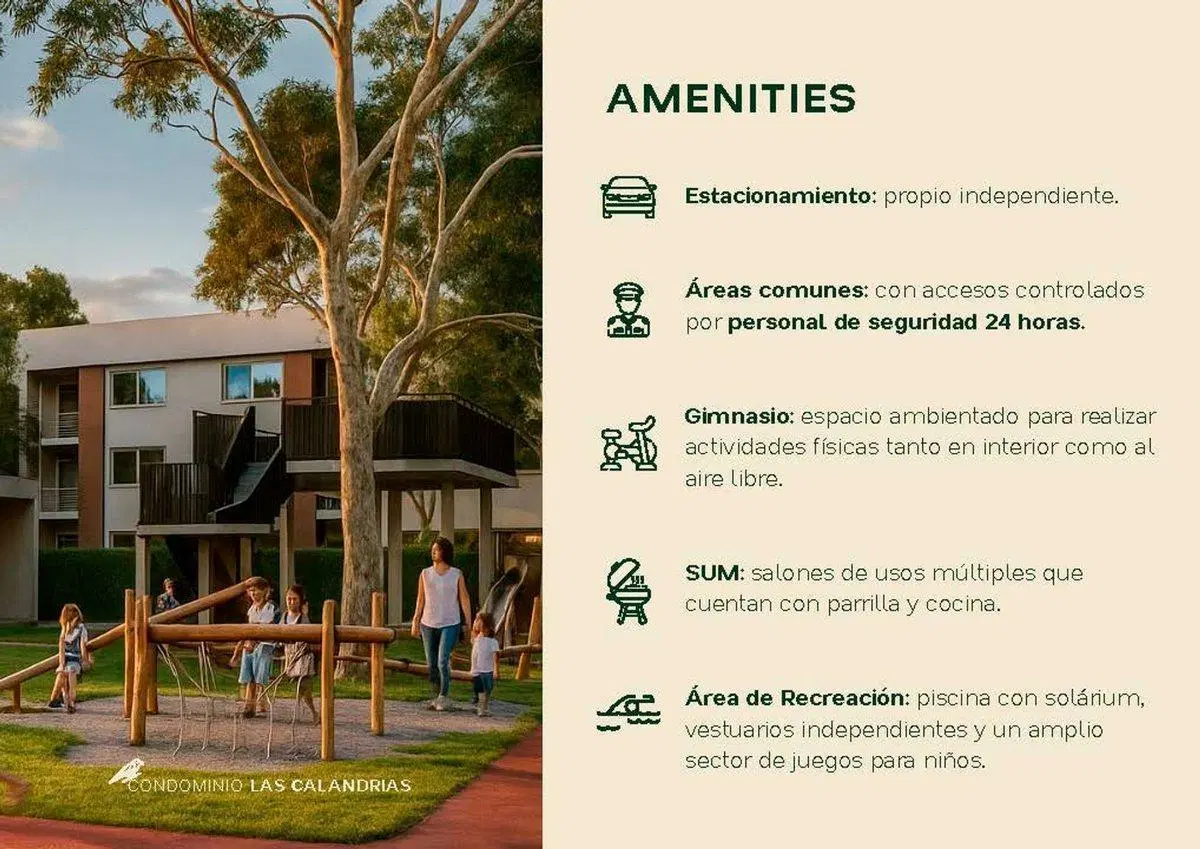 VENTA DE POZO DEPTO 3 AMB LAS CALANDRIAS 2