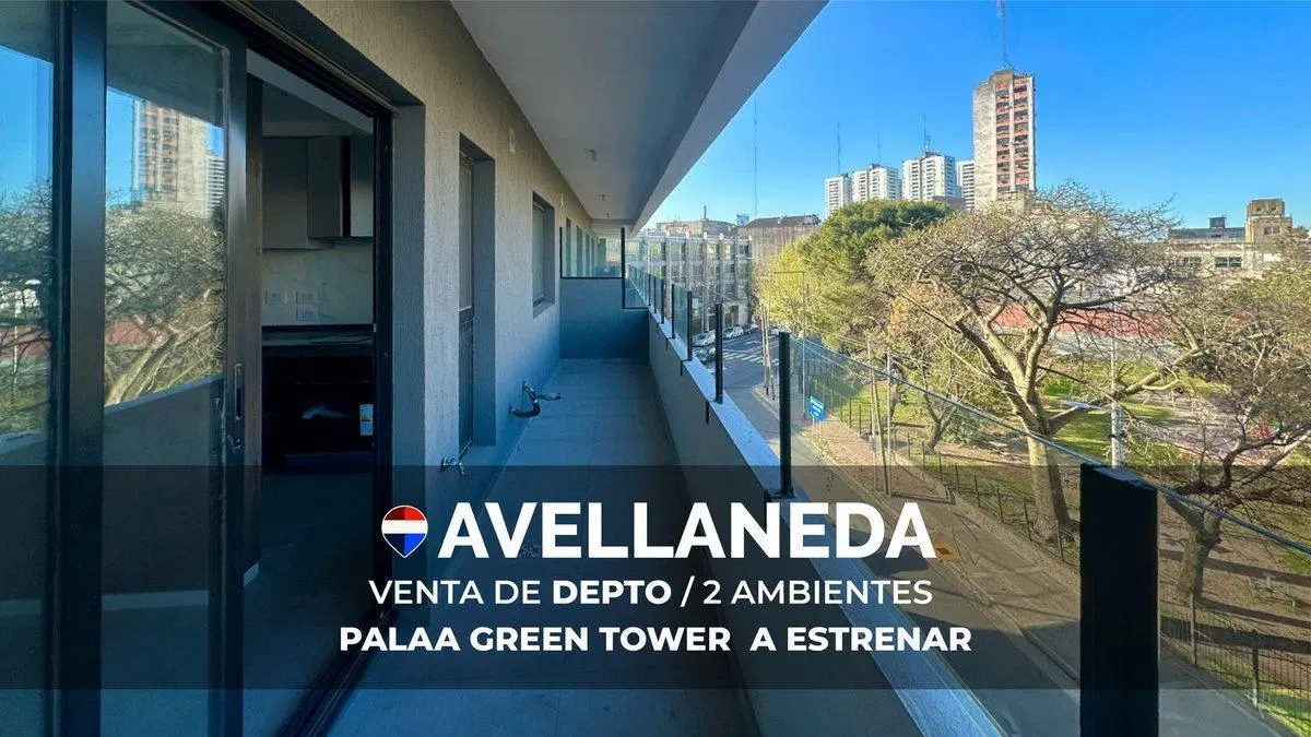 VENTA DPTO 2 AMB PALAA GREEN TOWER AVELLANEDA 2