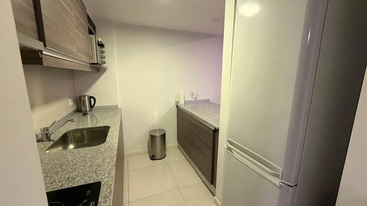 Moderno y luminoso monoambiente en alquiler 1