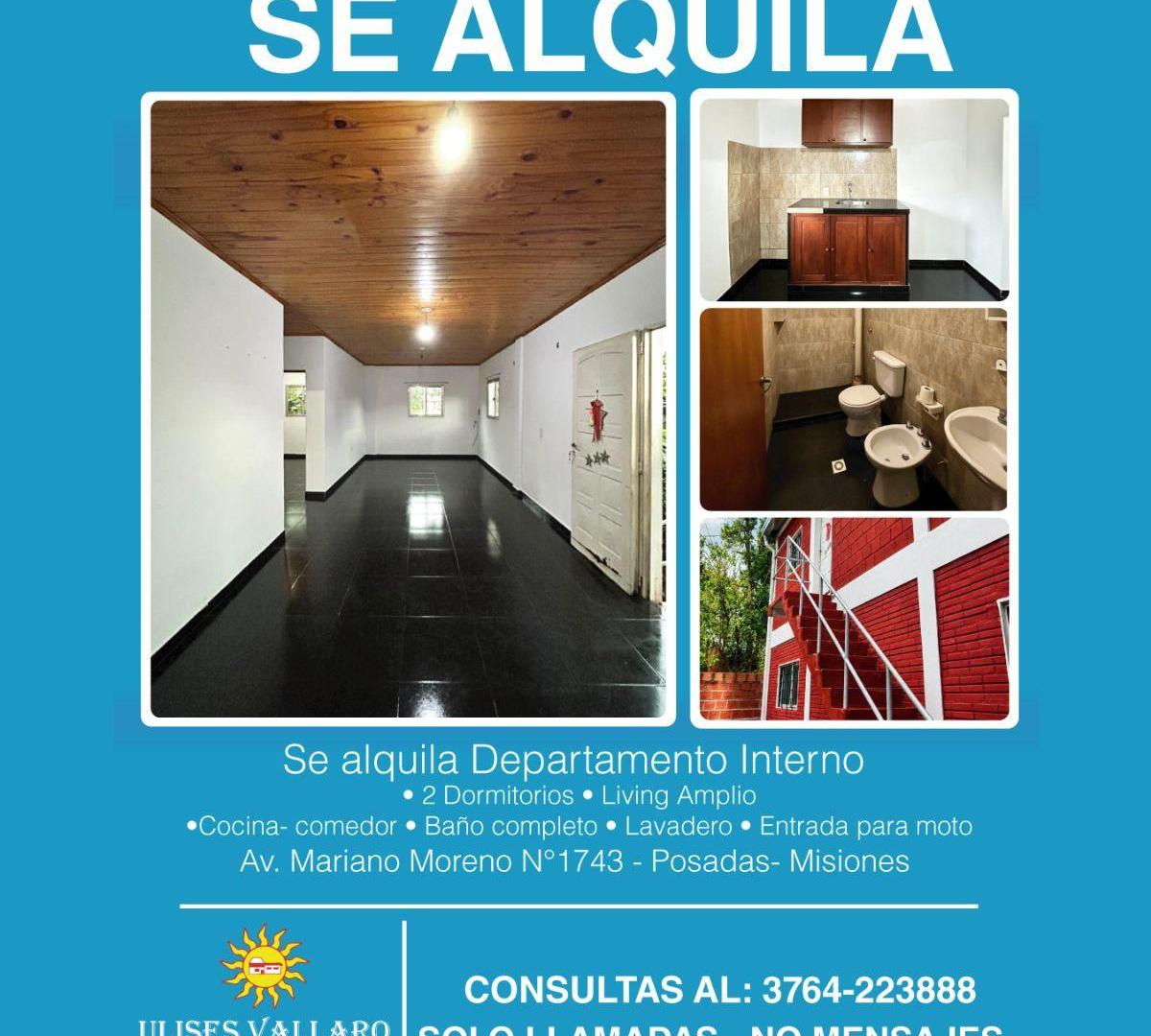 Foto de ¡DEPARTAMENTO INTERNO EN ALQUILER! Posadas Misiones, imagen 5