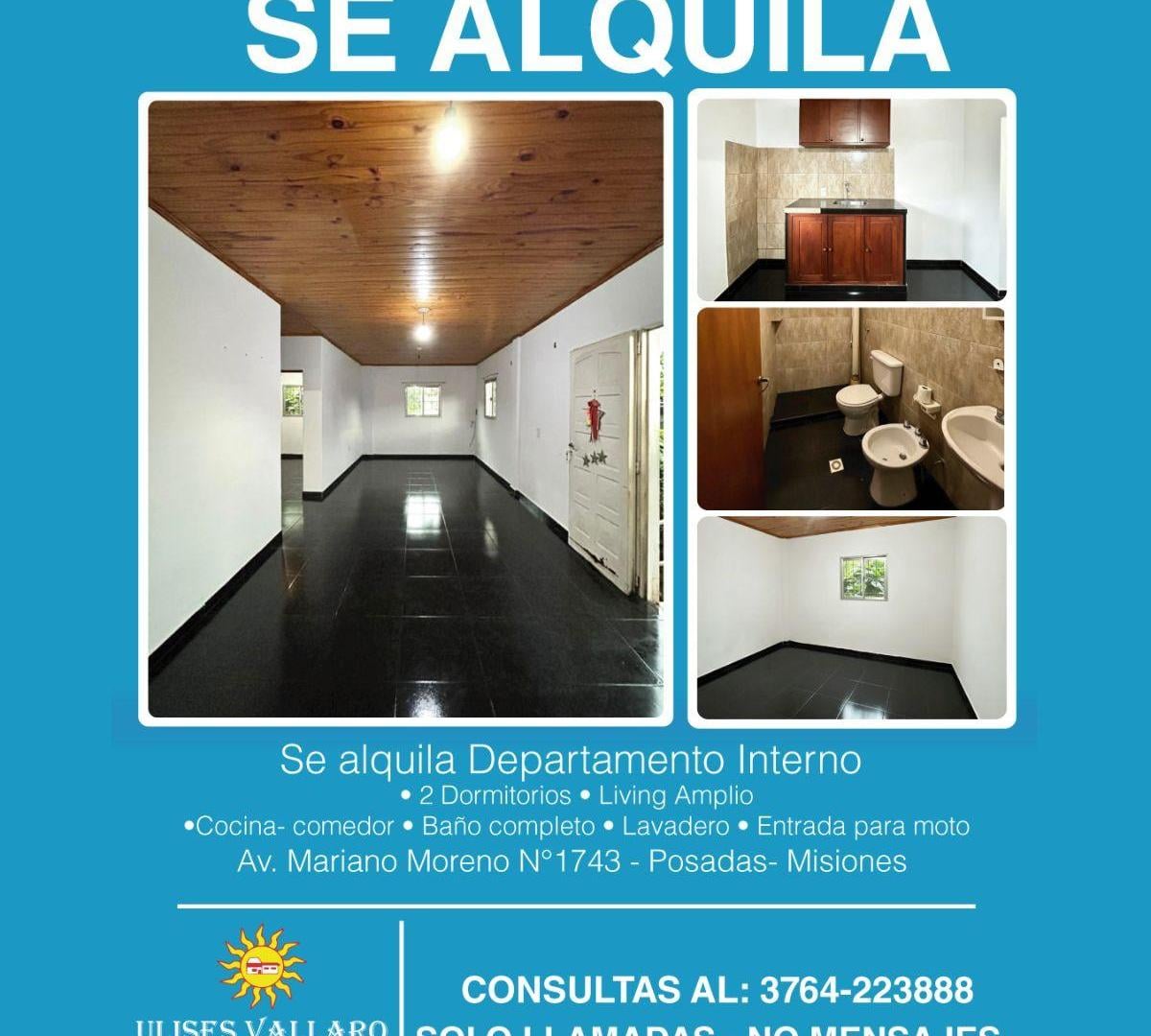 Foto de ¡DEPARTAMENTO INTERNO EN ALQUILER! Posadas Misiones, imagen 4