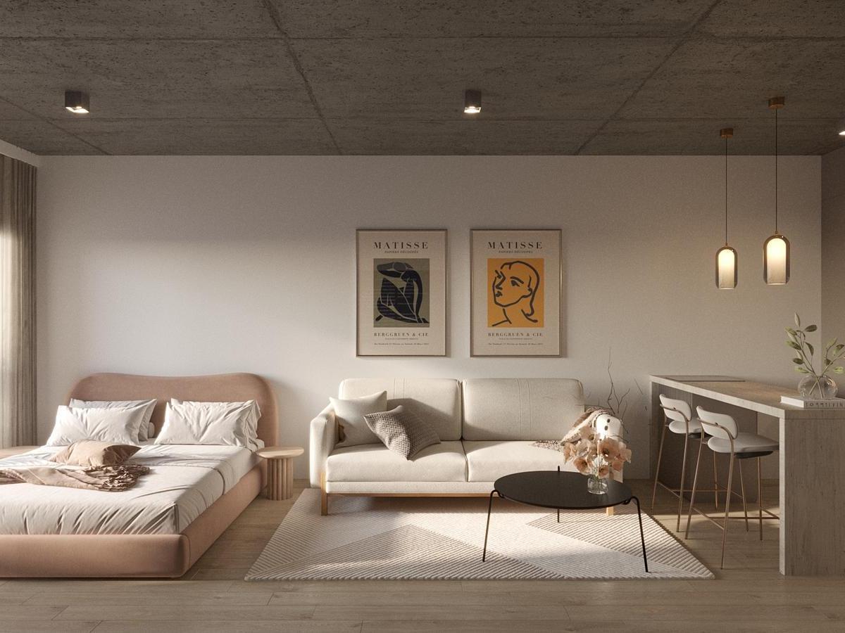 Venta Departamento Monoambiente Parque Chacabuco 4