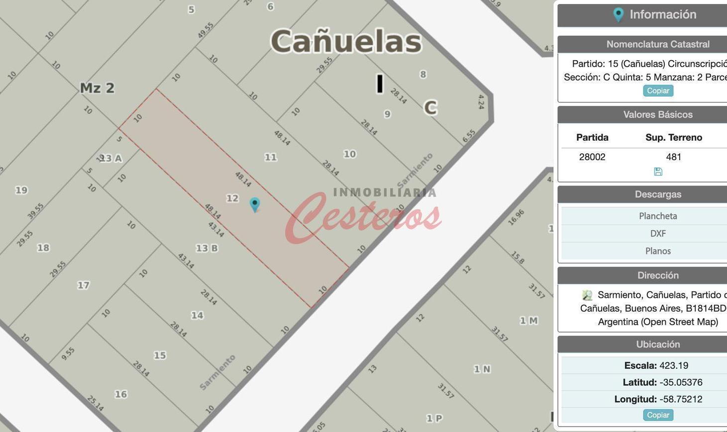 Foto de 2 Terrenos en Sarmiento entre Azcuenaga y J.J Paso, imagen 1
