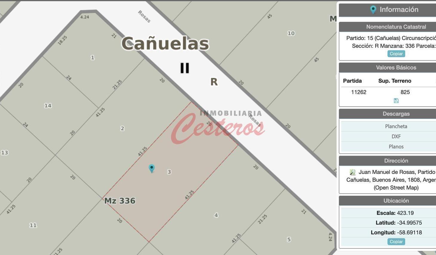 Foto de Terreno de 825 m2 en calle Rosas casi esquina Rivadavia - Villa Adriana, imagen 5
