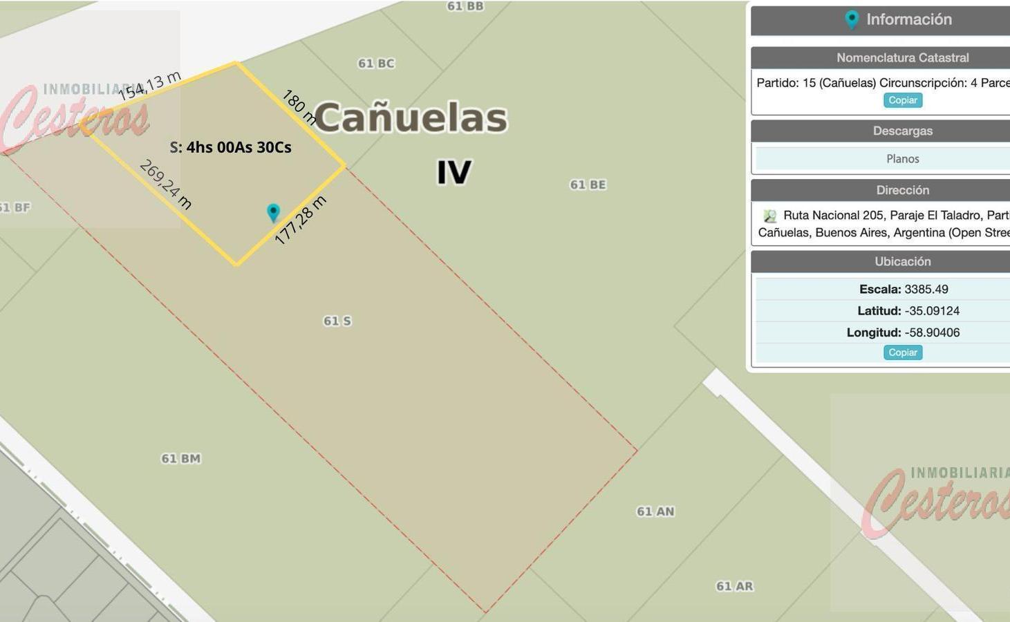 Foto de Campo 4hs Sobre Ruta 205, Uribelarrea, imagen 1