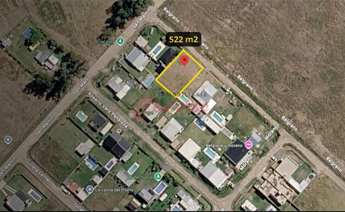 Foto de Terreno con Escritura en Venta de 522 m2 - La Amelia - La Garita, imagen 1