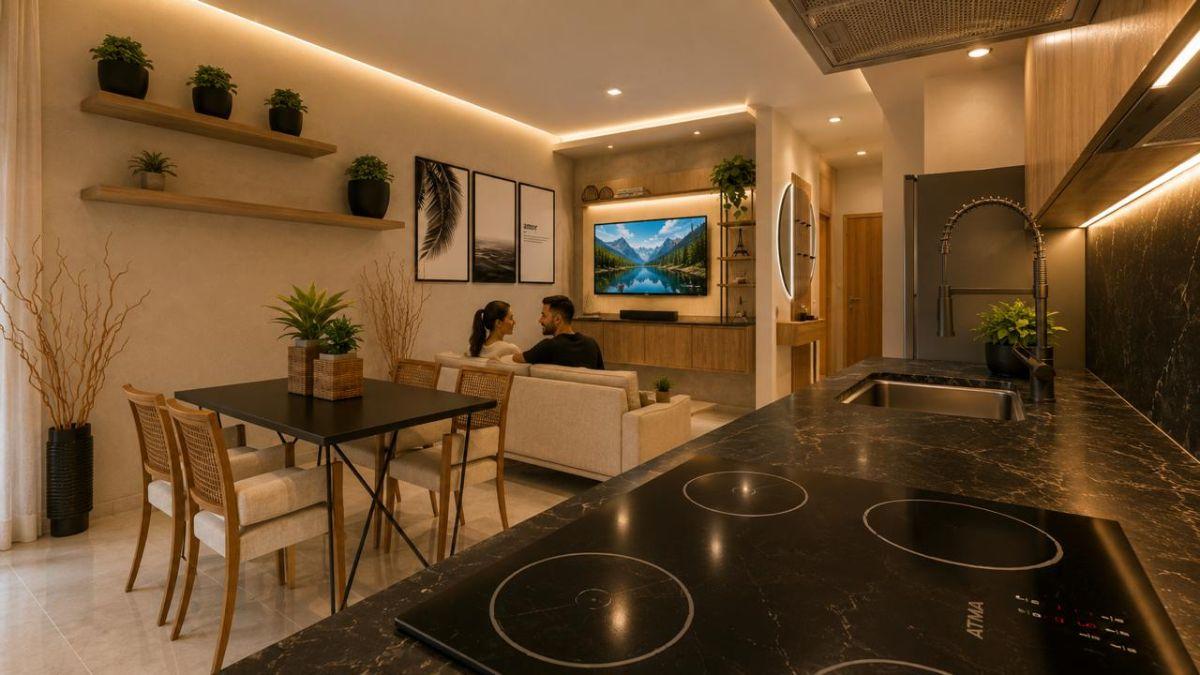 Foto de Departamento 2 ambientes en planta baja, 68 m² con dos patios propios, imagen 1