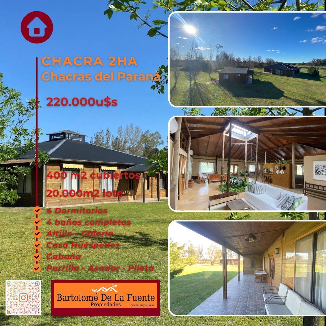 Casa en Chacras del Paraná