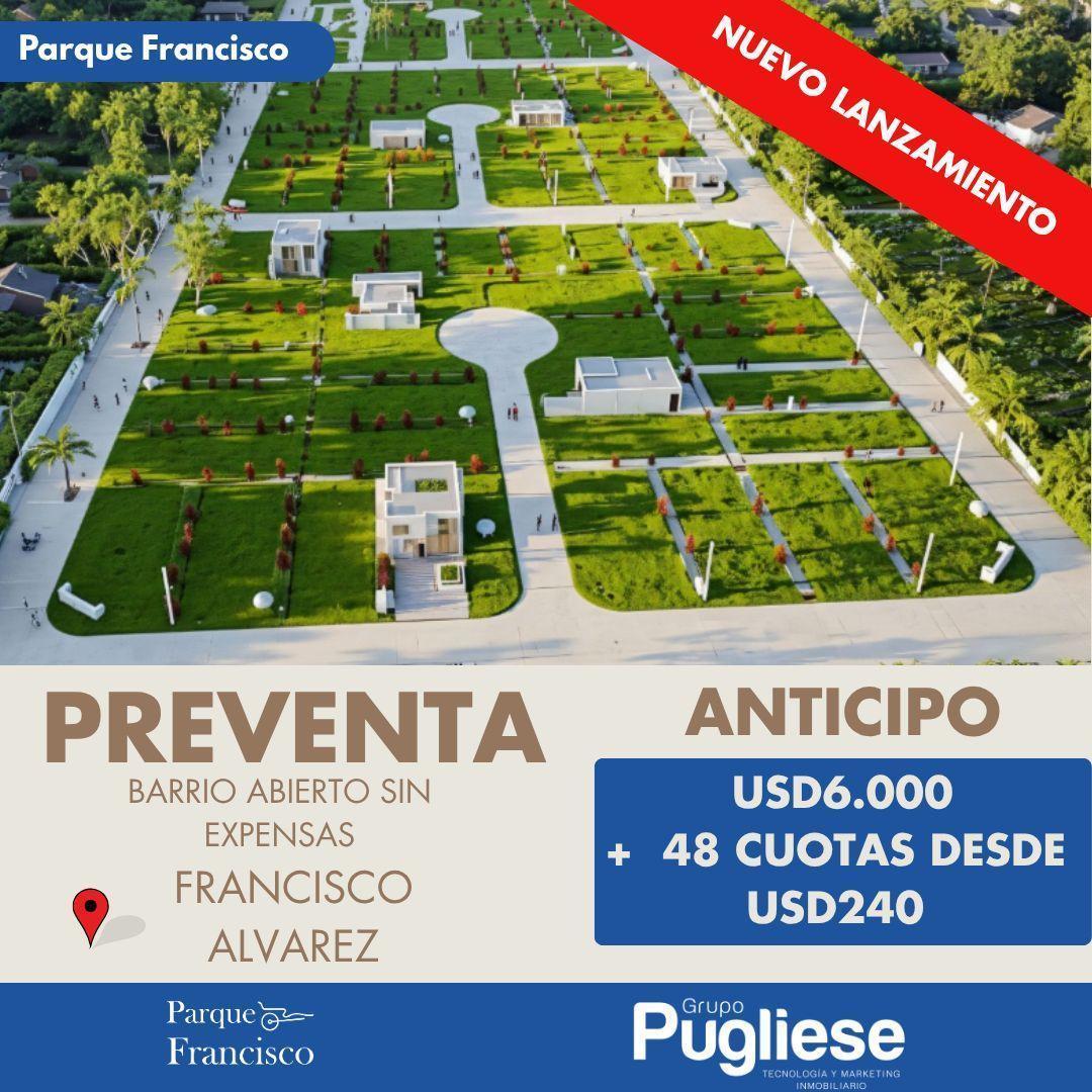 TERRENO EN FRANCISCO ALVAREZ