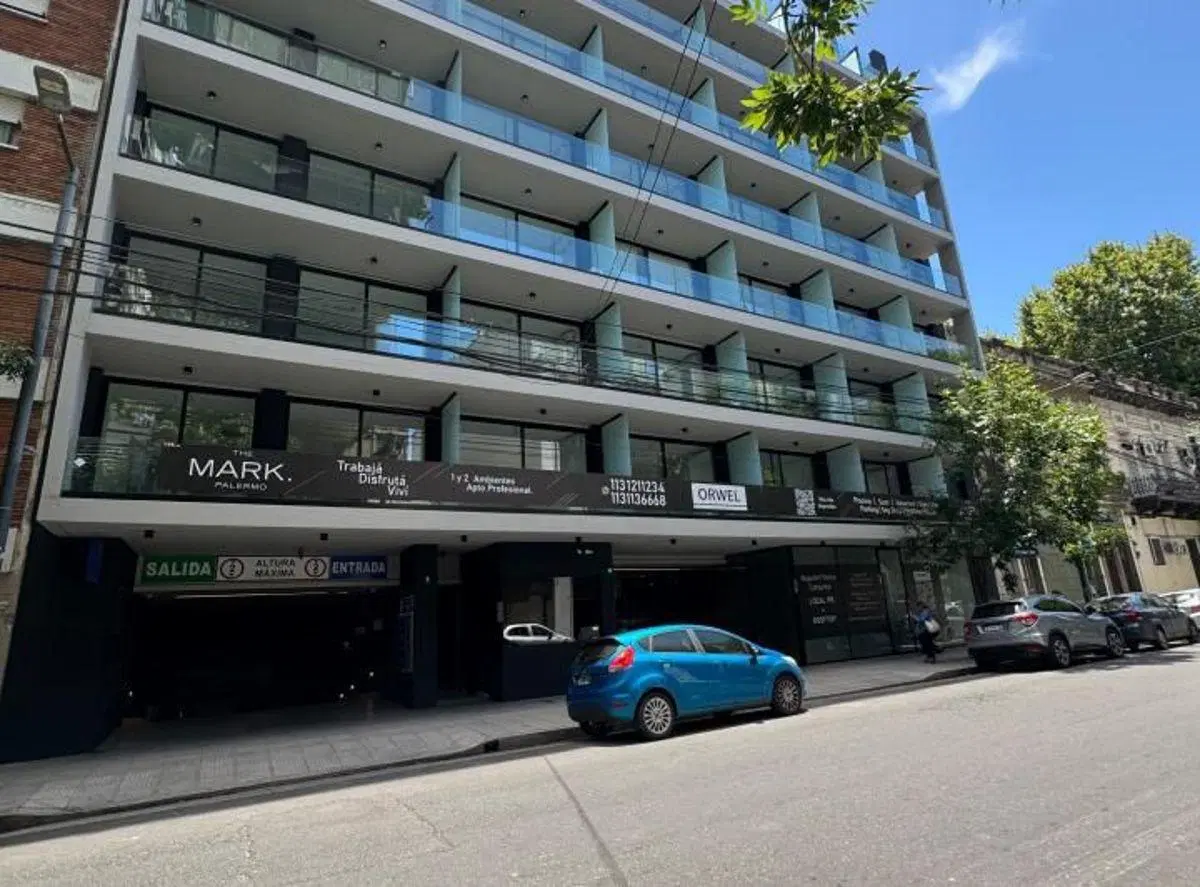 Monoambiente 28,79 m² en The Mark Palermo Hollywood | Apto profesional | Ideal Airbnb 4