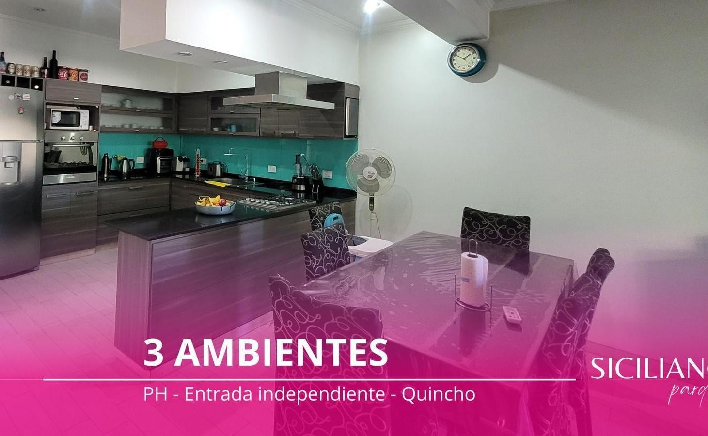 Venta - PH - Balvanera - 3 ambientes - Quincho y Parrilla