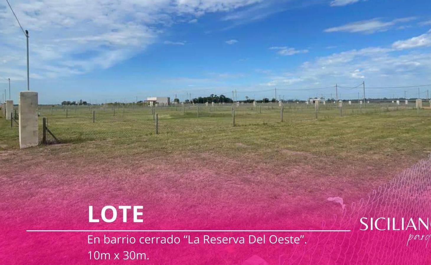Foto de Venta - Lote - "La Reserva del Oeste" - Barrio Cerrado - General, imagen 2