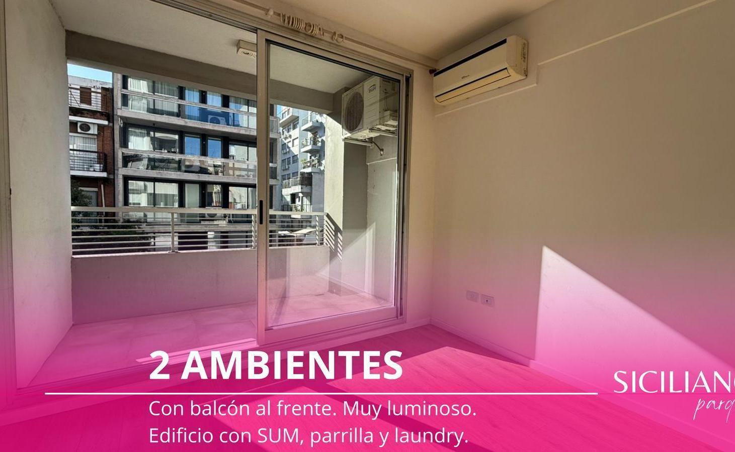 Alquiler - Departamento - 2 Ambientes - Villa Crespo - Balcón