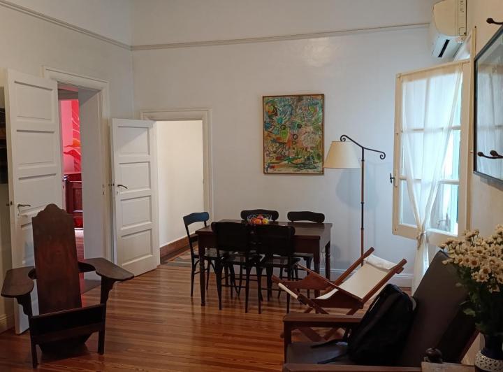 Departamento 3 ambientes amoblado, Alquiler temporario precio paquete en Palermo-Botánico 4