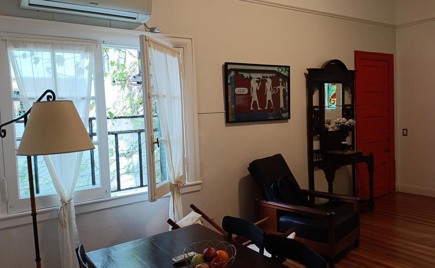 Departamento 3 ambientes amoblado, Alquiler temporario precio paquete en Palermo-Botánico