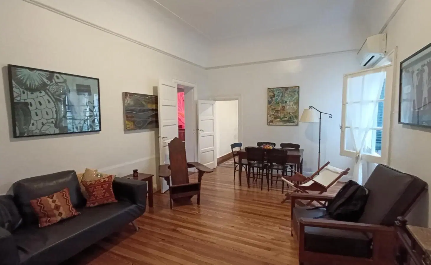 Departamento 3 ambientes amoblado, Alquiler temporario precio paquete en Palermo-Botánico 4