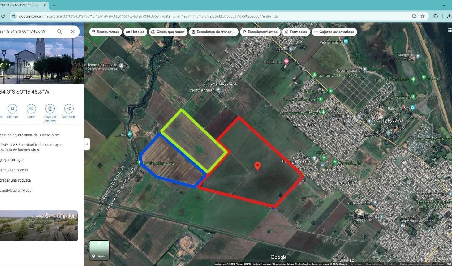 HECTAREAS EN VENTA EN SAN NICOLAS DE LOS ARROYOS!! OPORTUNIDAD!! NEGOCIABLE!! 2