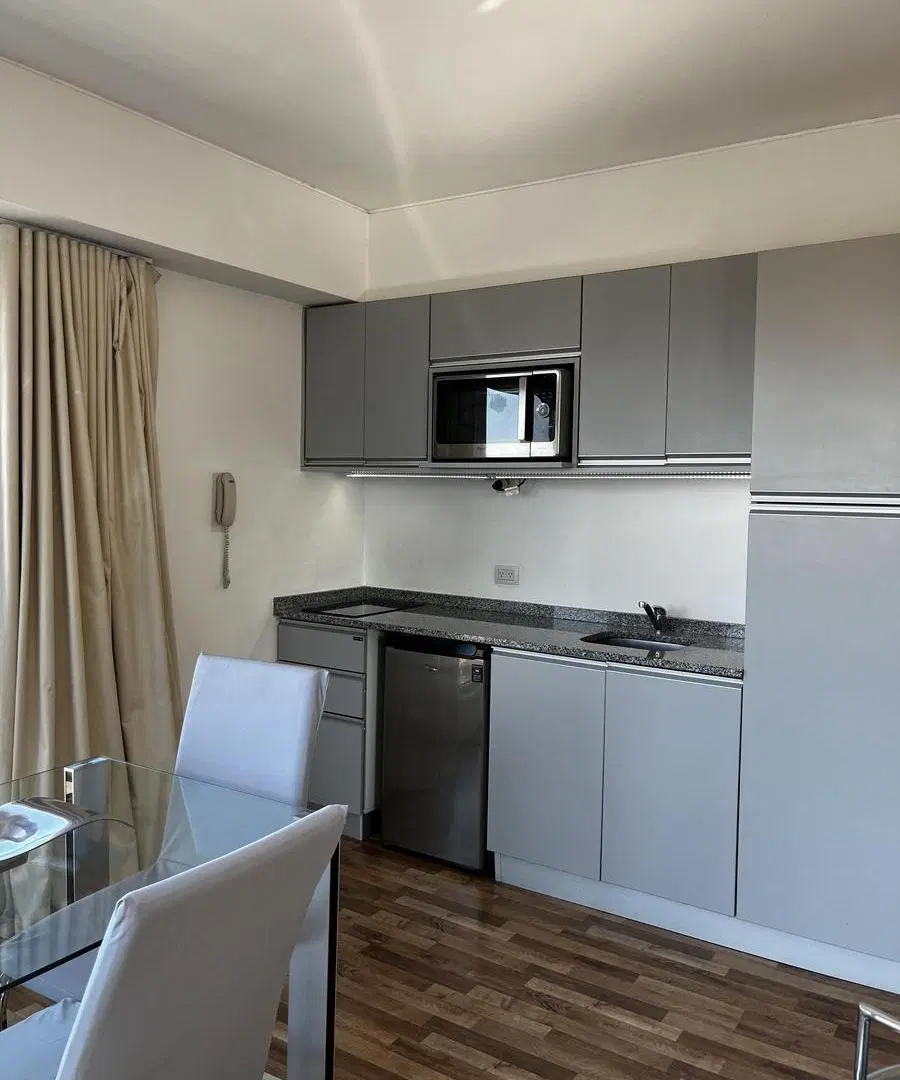 Departamento monoambiente en Alquier Quartier Madero con cochera!!! Amenities!! 4