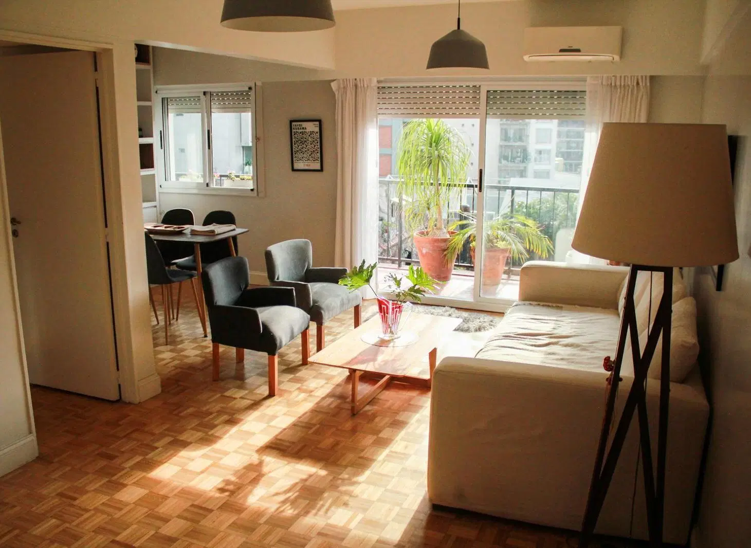 Departamento 2 Ambientes en Alquiler en Recoleta Amoblado con cochera!!! 5