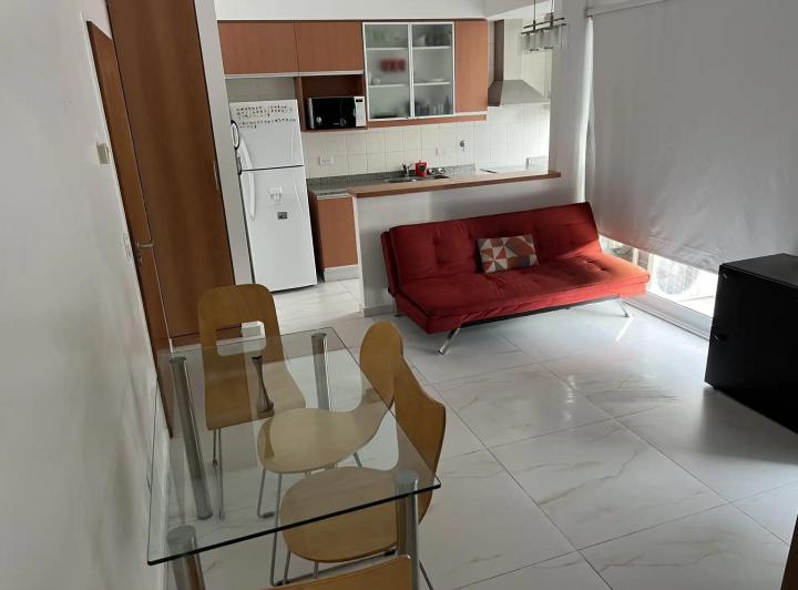 DEPARTAMENTO 2 AMBIENTES EN ALQUILER AMOBLADO EN BELGRANO C/COCHERA 4