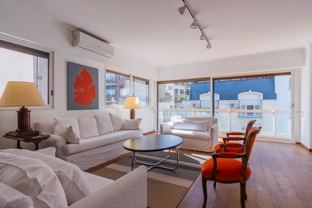 ALQUILER DEPARTAMENTO 4 AMBIENTES AMOBLADO EN RECOLETA 2