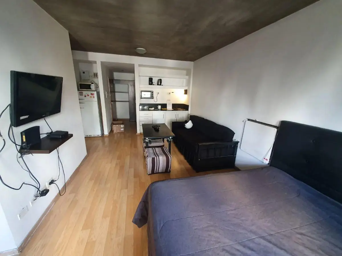 ALQUILER MONOAMBIENTE AMOBLADO CON TERRAZA Y PARRILLA | PALERMO 3