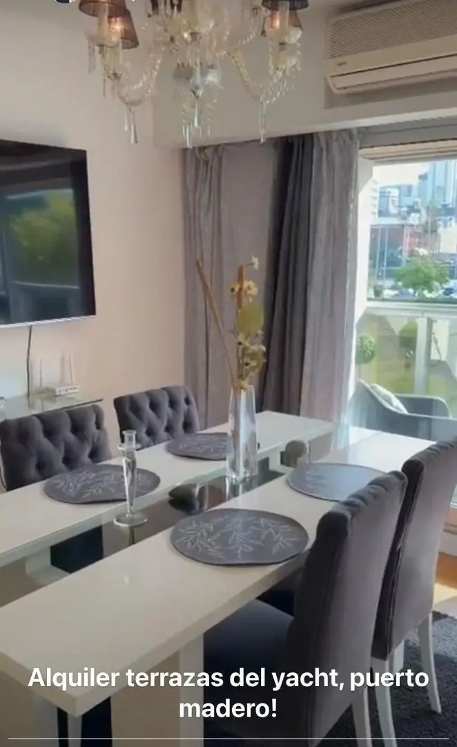 ALQUILER – DPTO 3 AMBIENTES AMOBLADO + AMENITIES / P. MADERO 4