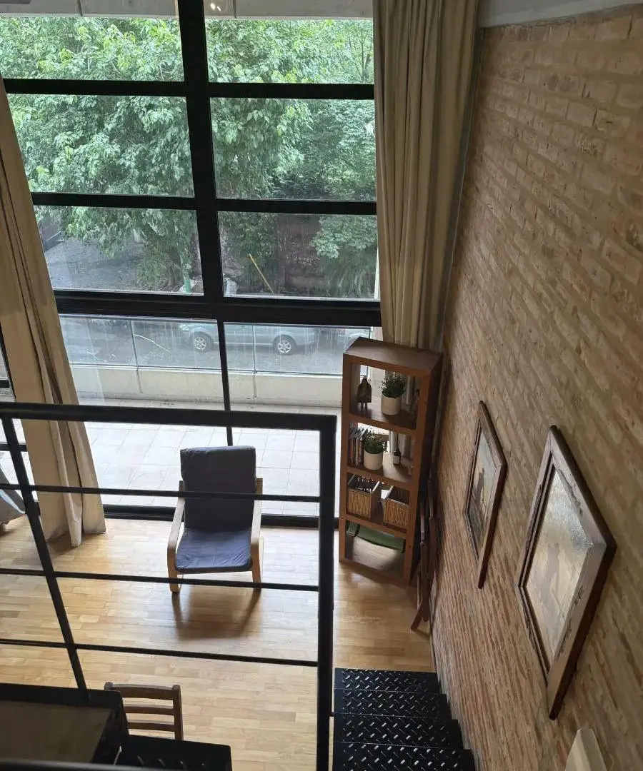 ALQUILER LOFT 2 AMBIENTES AMOBLADO CON BALCON EN PALERMO 3