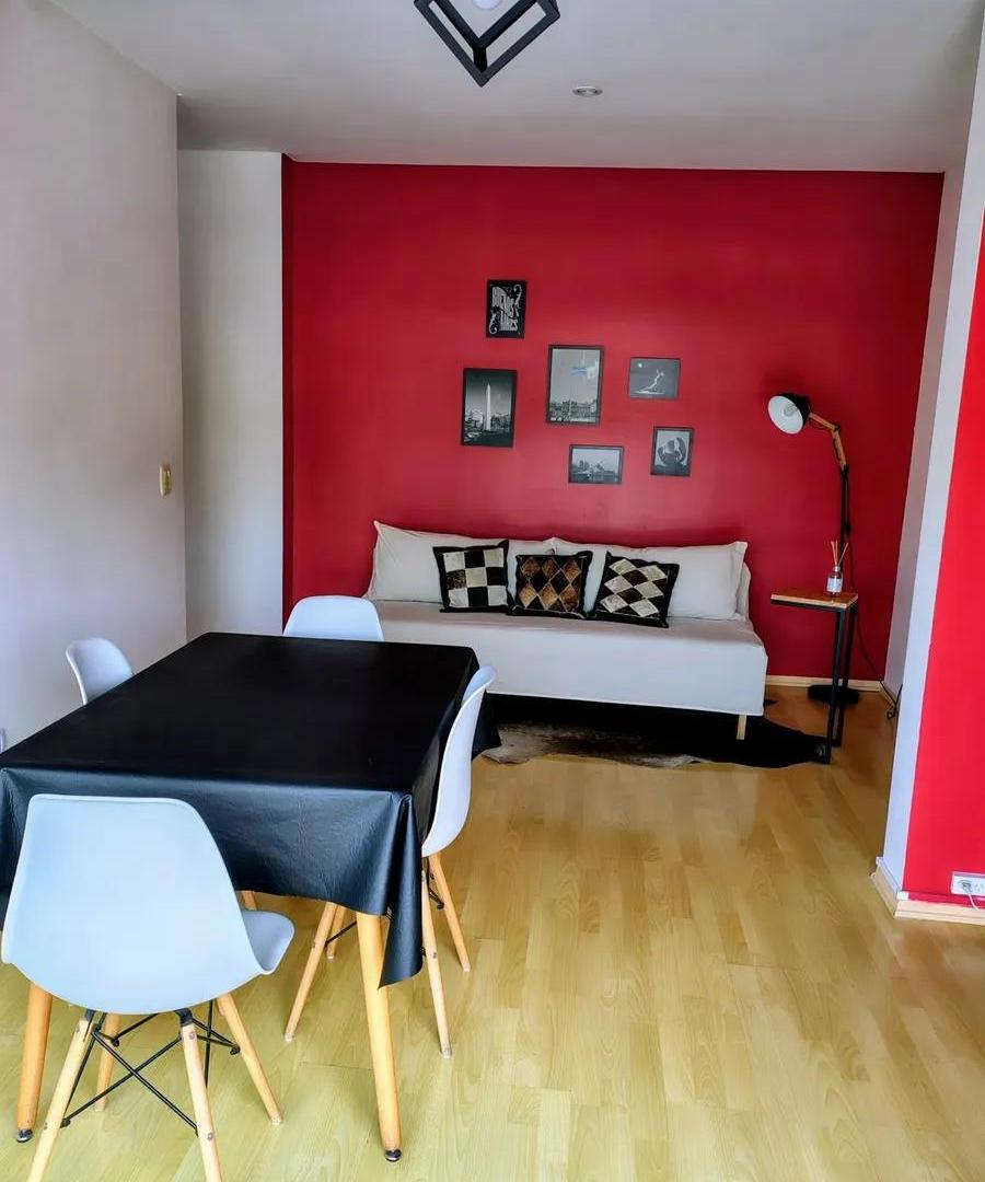ALQUILER 2 AMBIENTES AMOBLADO CON TERRAZA Y PARRILLA PROPIA | ALMAGRO