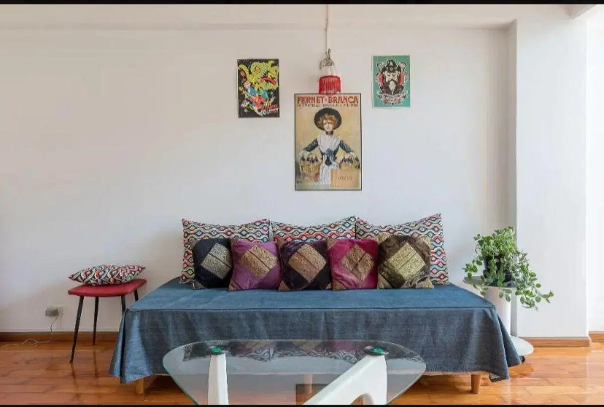 ALQUILER LOFT 2 AMBIENTES AMOBLADO CON BALCÓN EN PALERMO 2