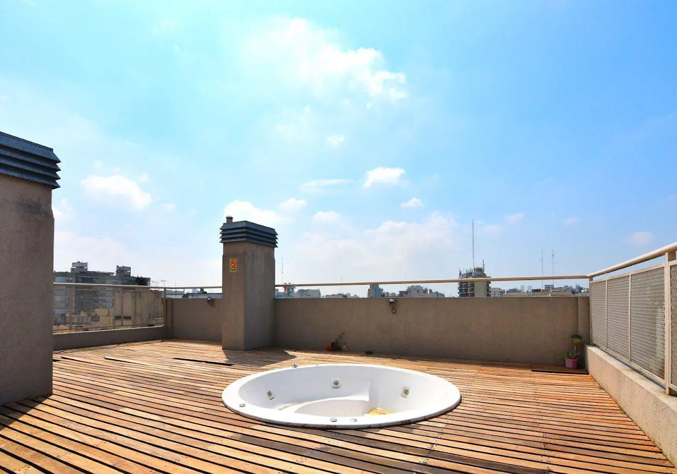 ALQUILER 2 AMBIENTES AMOBLADO CON BALCÓN, TERRAZA Y PARRILLA – CABALLITO 4