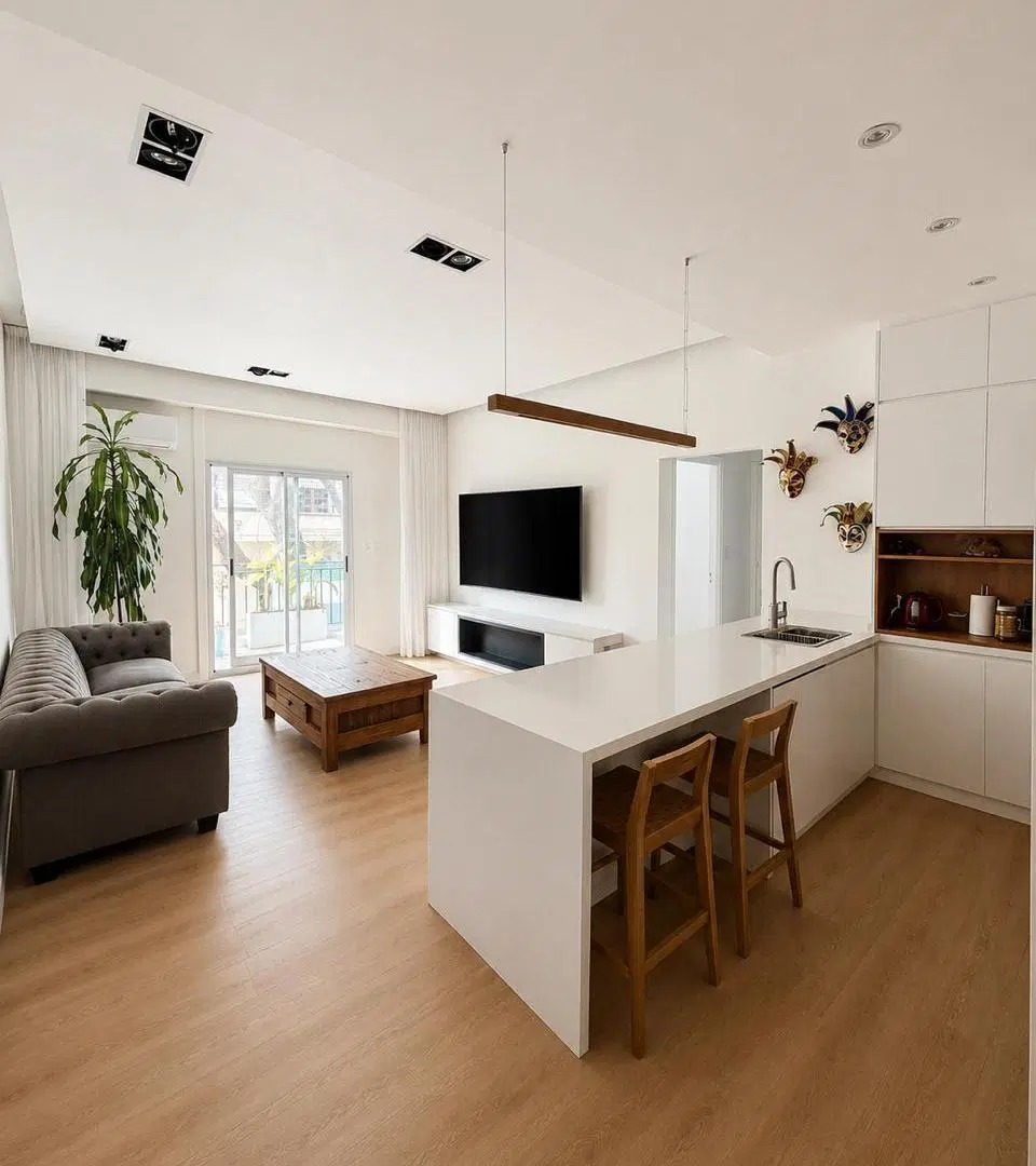 ALQUILER – 2 AMBIENTES AMOBLADO CON BALCON EN PALERMO 1