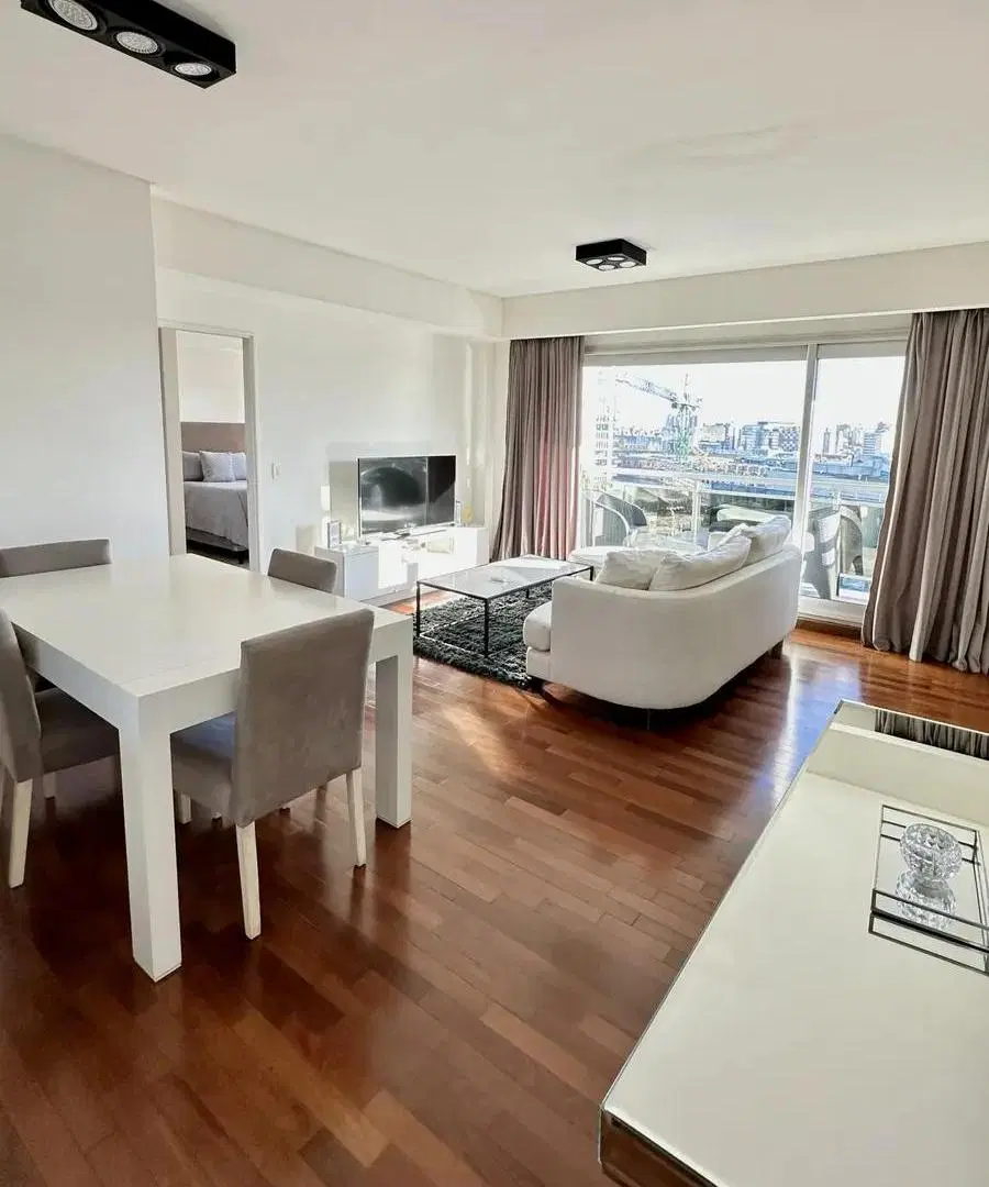 ALQUILER 2 AMBIENTES AMOBLADO CON AMENITIES - P. MADERO 1