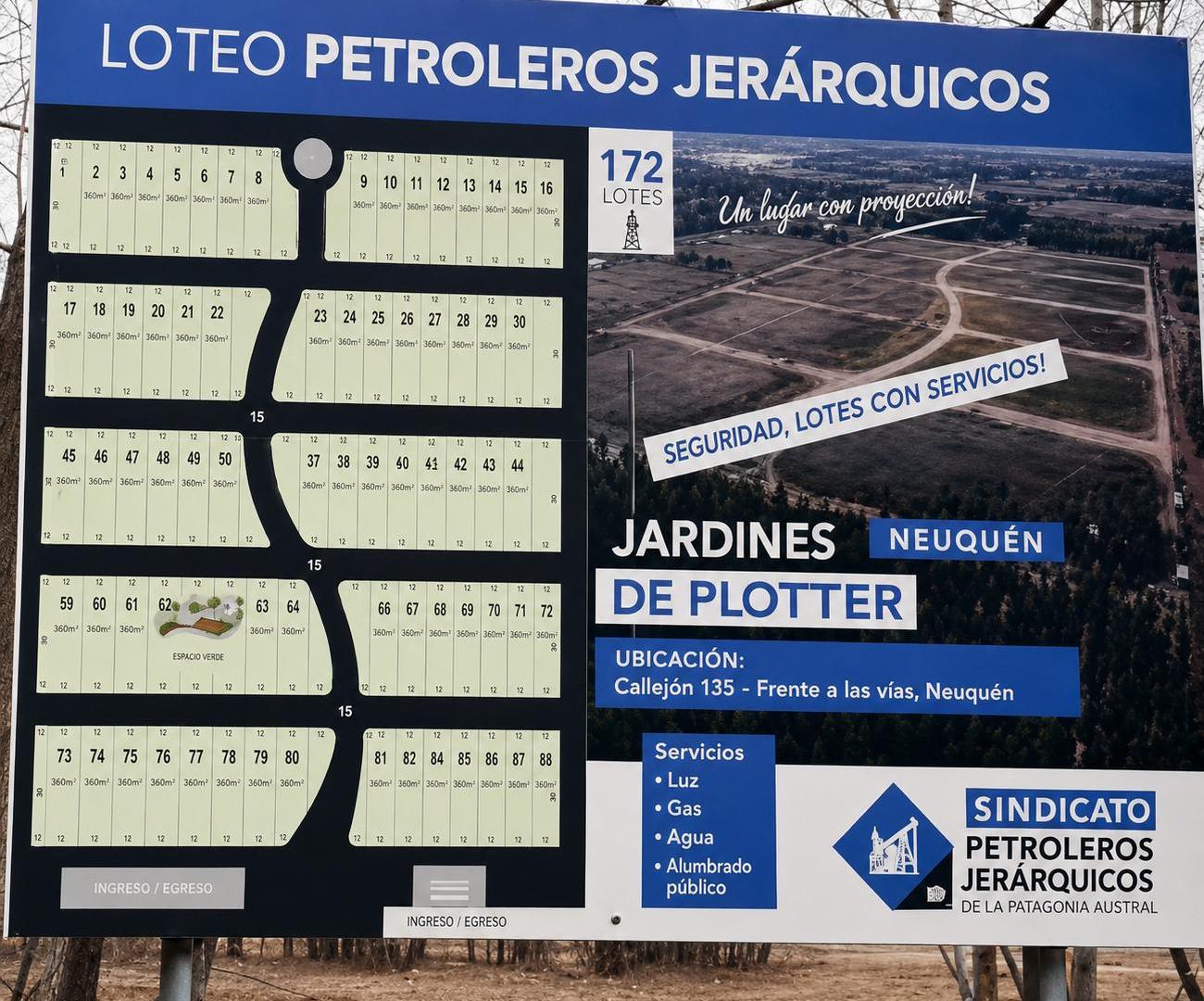 Foto de OPORTUNIDAD DE INVERSIÓN | 2 LOTES CONTIGUOS EN JARDINES DE PLOTTIER, imagen 2