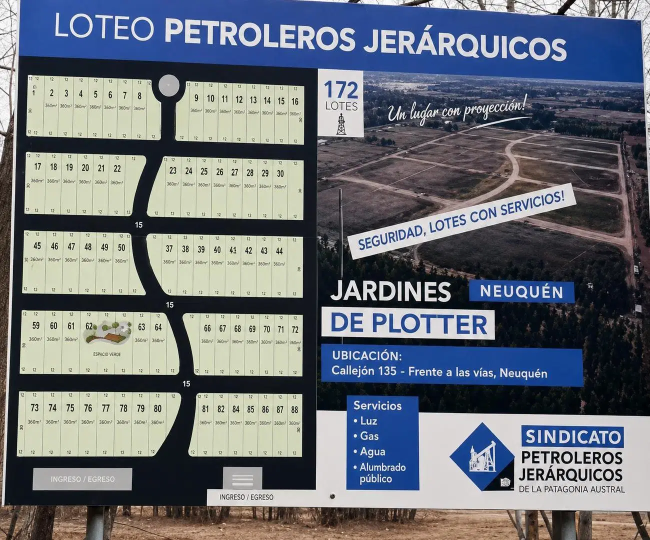 OPORTUNIDAD DE INVERSIÓN | 2 LOTES CONTIGUOS EN JARDINES DE PLOTTIER 2