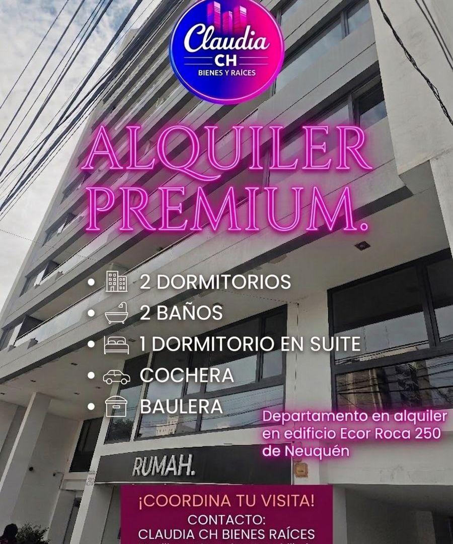 Foto de ALQUILER Departamento Premium 2 Dorm en Pleno Centro de Neuquén, imagen 2
