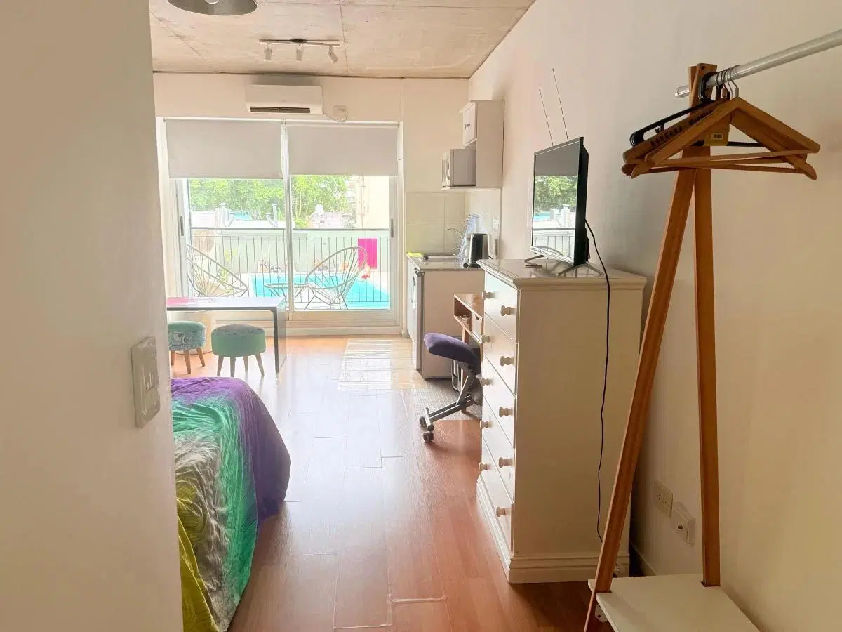 DEPARTAMENTO MONOAMBIENTE-CHACARITA-ALQUILER TEMPORAL 2