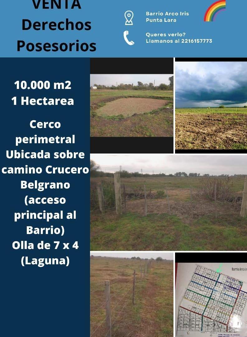 hectarea en venta en barrio arco iris