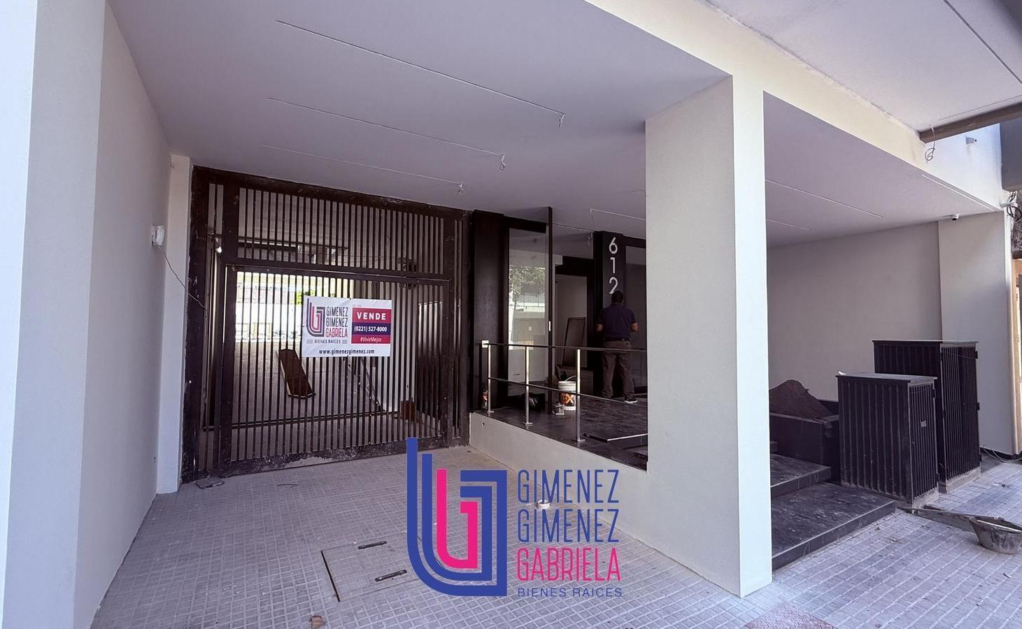 Departamento de 1 dormitorios con cochera cubierta a estrenar en la plata