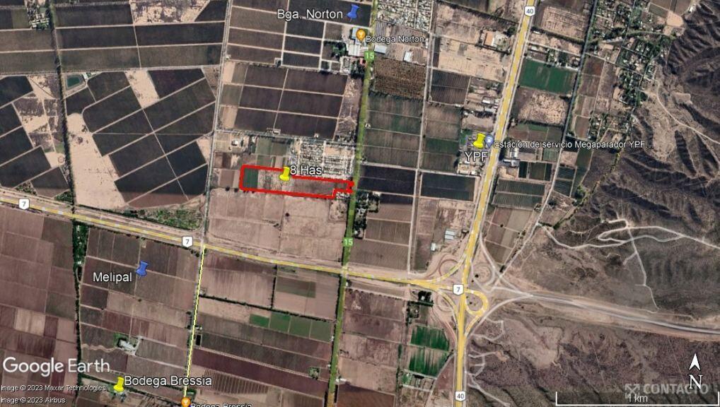 Contacto Propiedades Vende Finca Ubicada en Agrelo, Lujan de Cuyo. 1