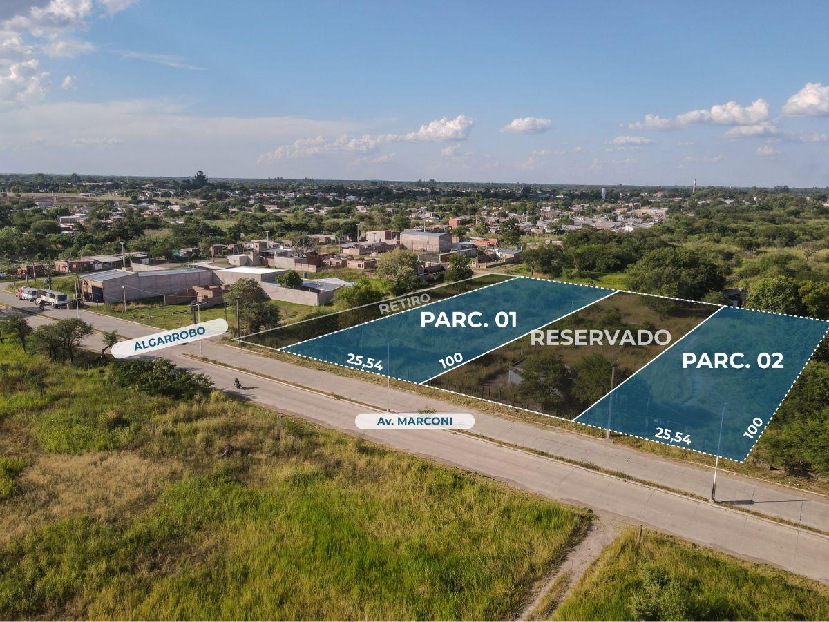 Terrenos de 2554 m² en venta en Resistencia con F.O.T.