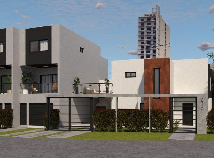 Casa triplex en venta de dos dormitorios a estrenar en barrio el combate San Lorenzo