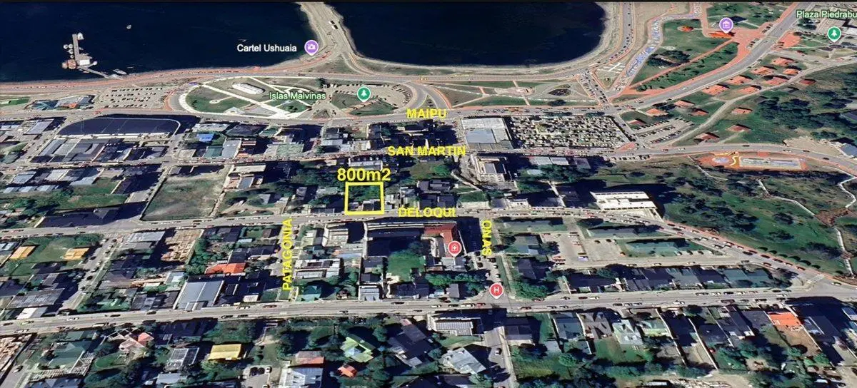 Lotes en venta MICROCENTRO Ushuaia. 800m2 5